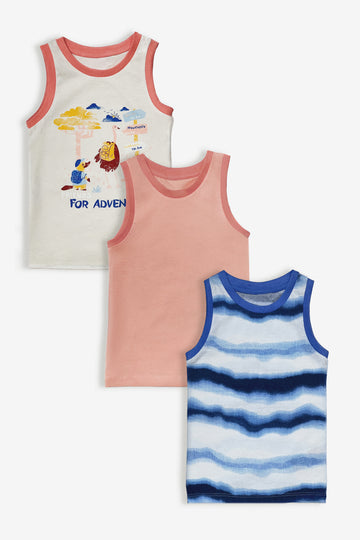 3 - Pieces Infant Sleeveless tank top