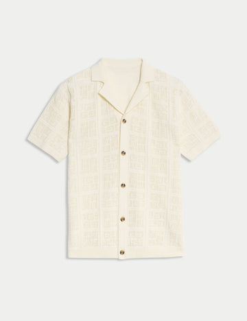 Pure Cotton boy's Crochet Knitted T-Shirt