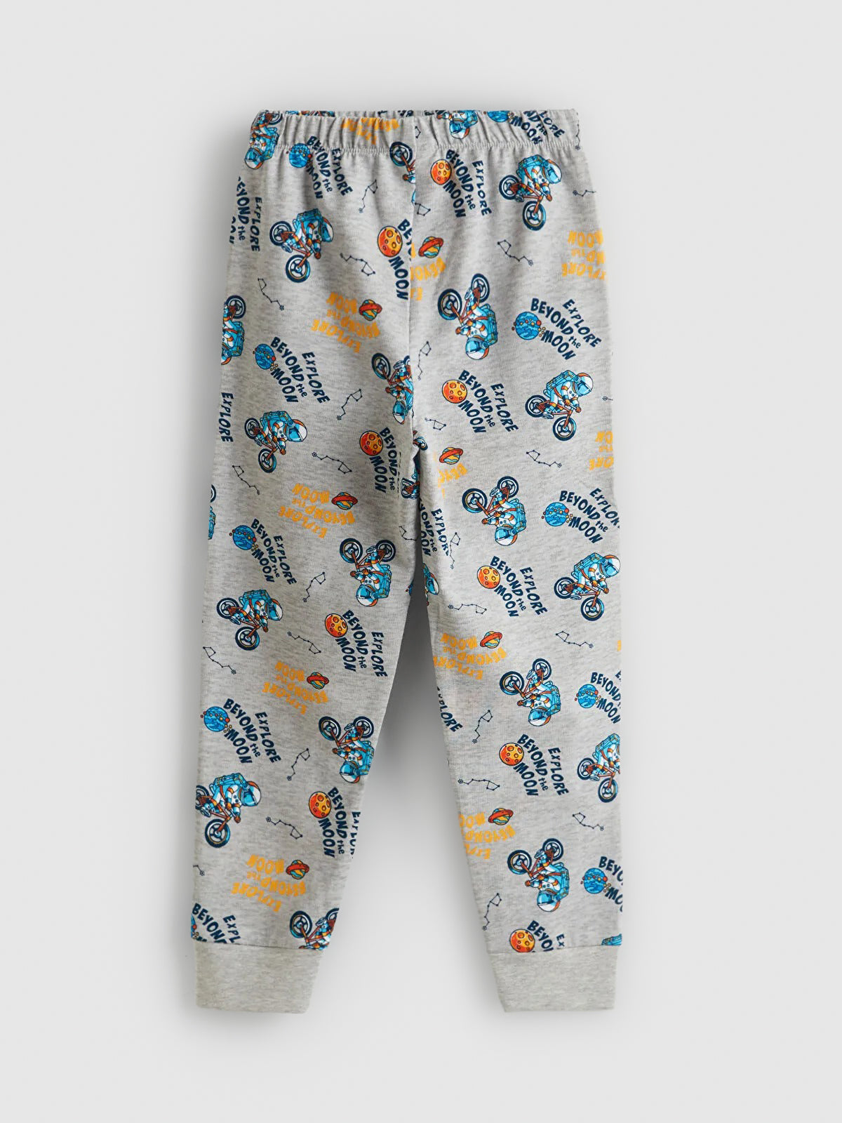 Boy's Grey Cotton Jogger Sweat Pants