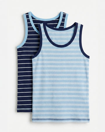 2-Pieces Kid's Cotton Tank Top