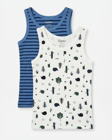 Pack of 2 Kid's Cotton Tank Top