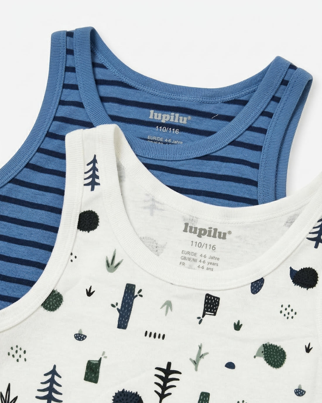 Pack of 2 Kid's Cotton Tank Top