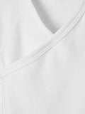 3/5 Pieces Baby Bodysuit Set | Cotton, Wrap Over Front 5 close
