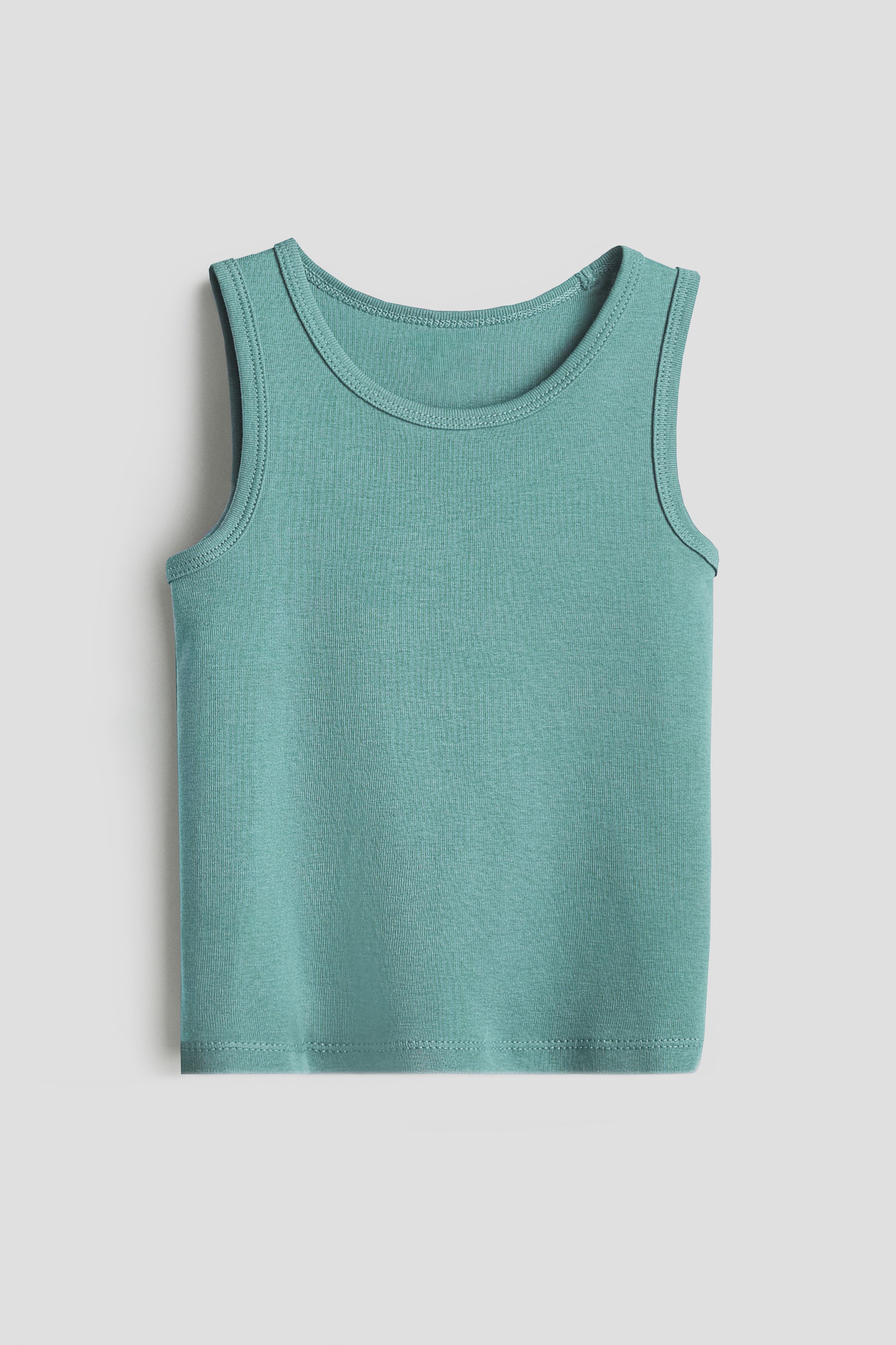 3/5 Pieces Toddler Boys Vest Tank Top Pack - Cotton, Mint Green