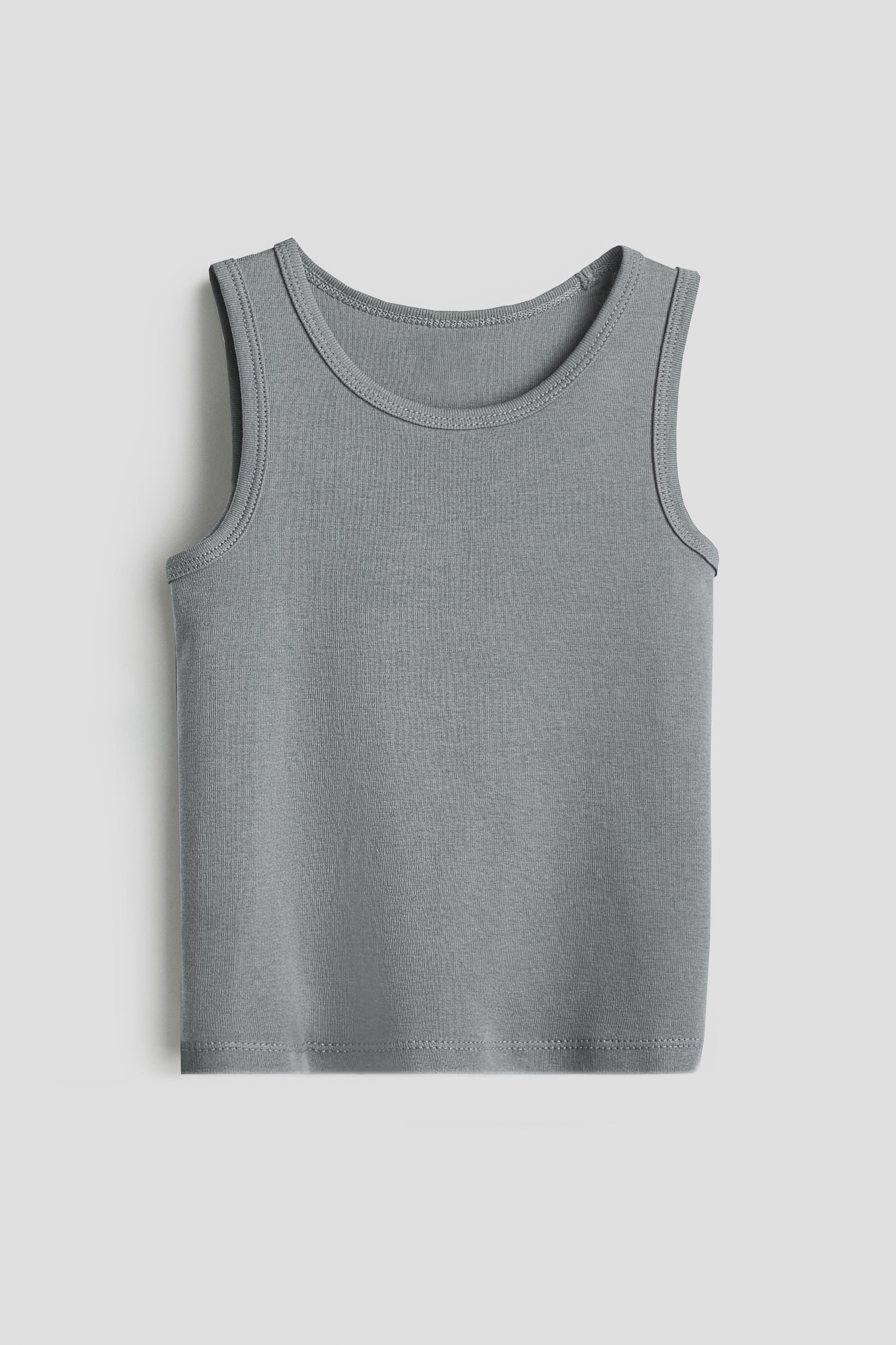 3/5 Pieces Toddler Boys Vest Tank Top Pack - Cotton, grey