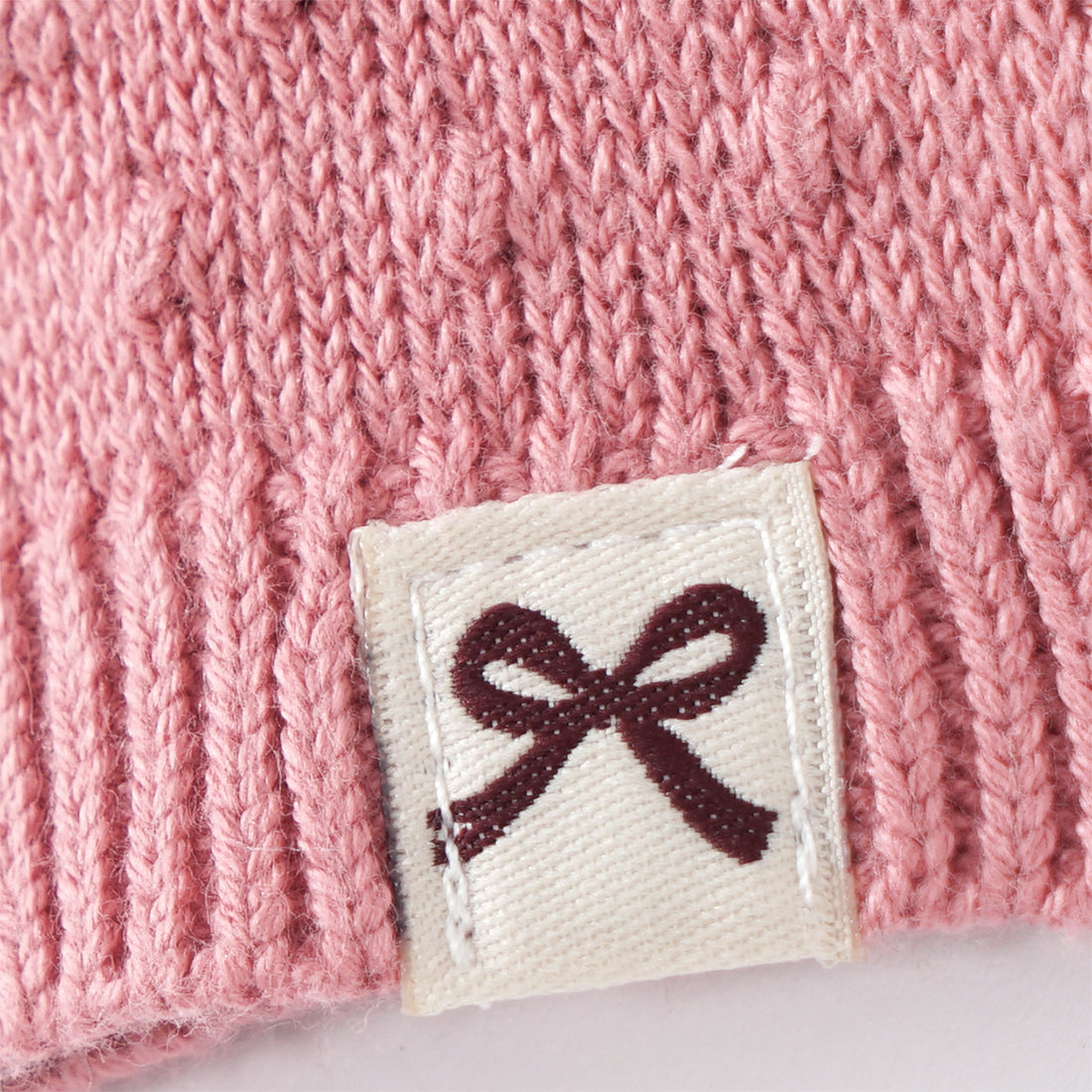 Infant Soft Pink Side Button Knit Sweater