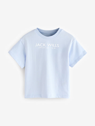 Adult Boy's Half Sleeve T-Shirt | Cotton, Light Blue