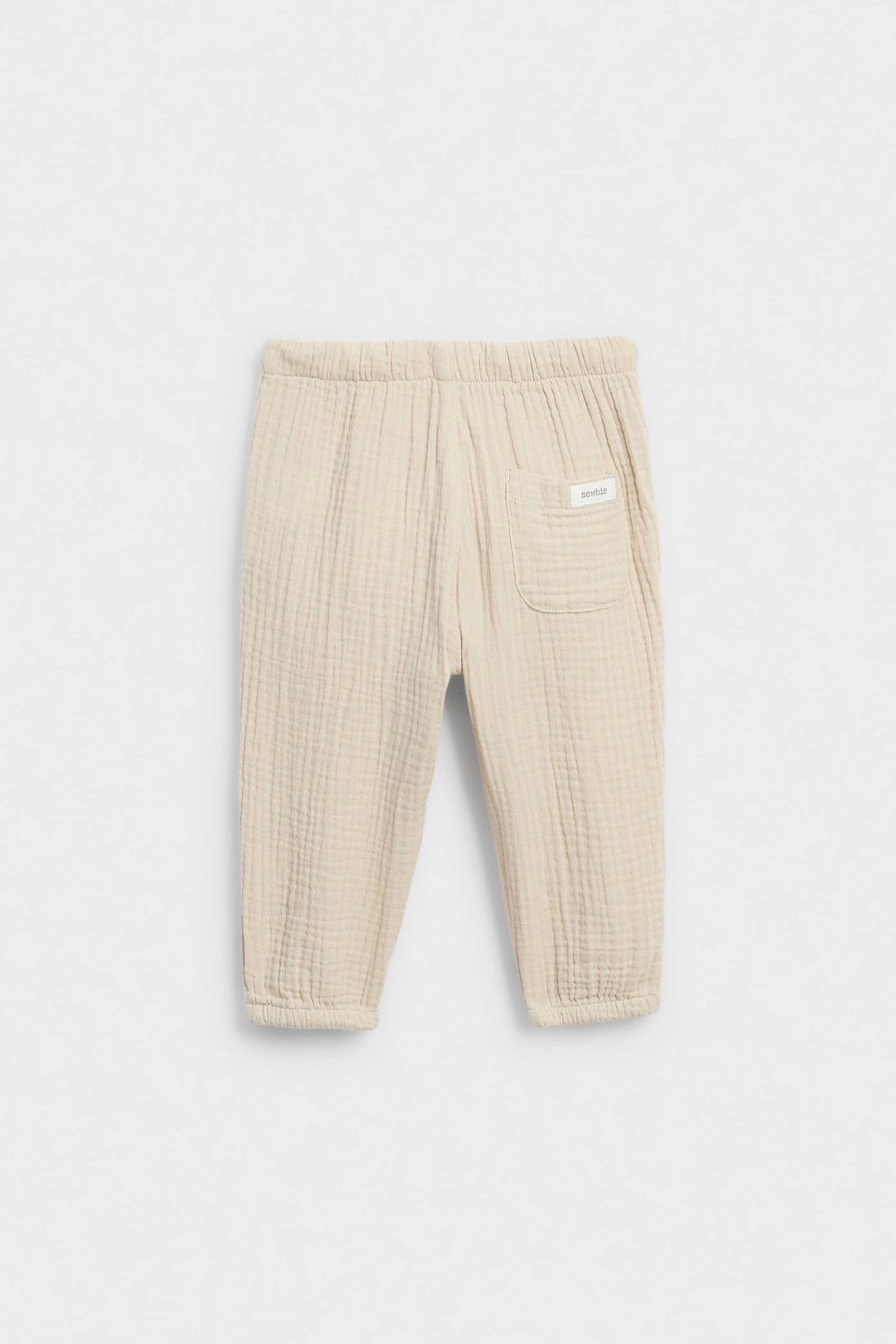 Baby Muslin Trouser – Beige