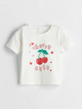 Baby Girl's “So Cherry Cute” Graphic T‑Shirt