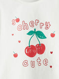 Baby Girl's “So Cherry Cute” Graphic T‑Shirt