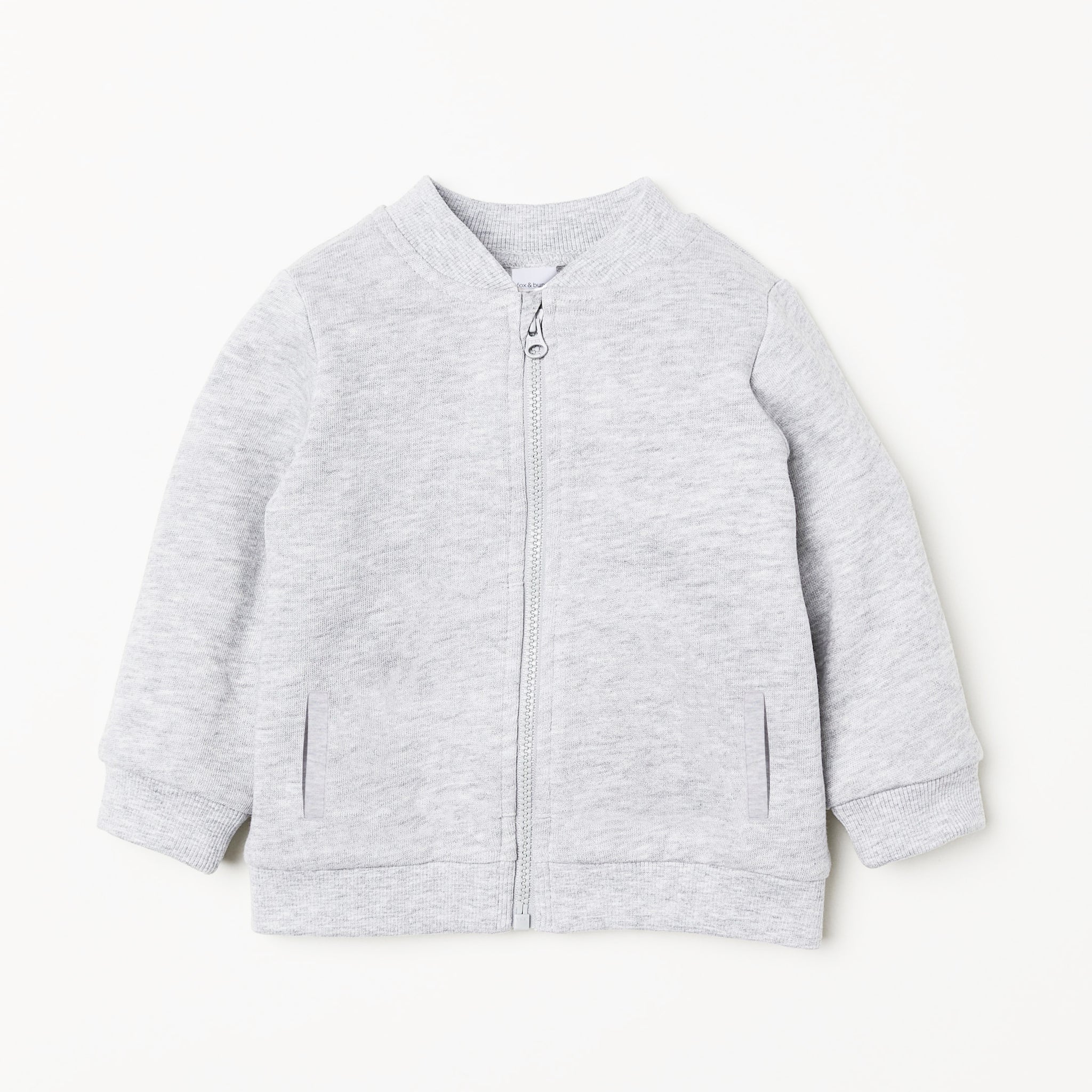 Baby Sweatshirt | Cotton, Zipper, Pocket, 