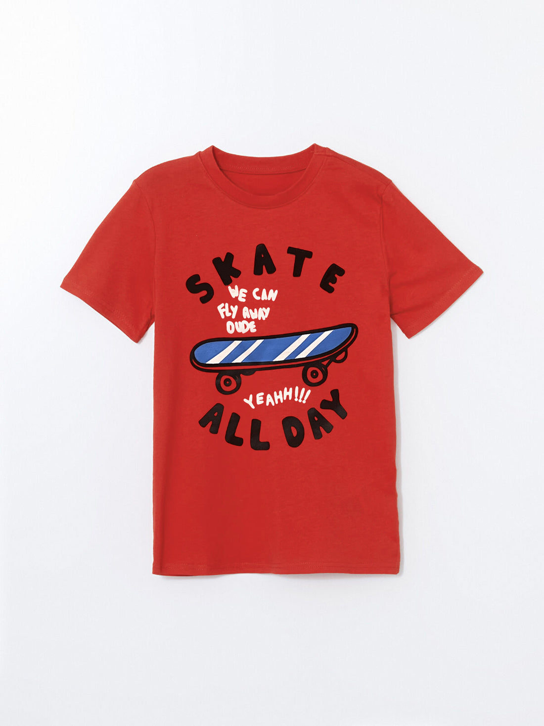 Baby's Half Sleeve T-shirt | Cotton, Red