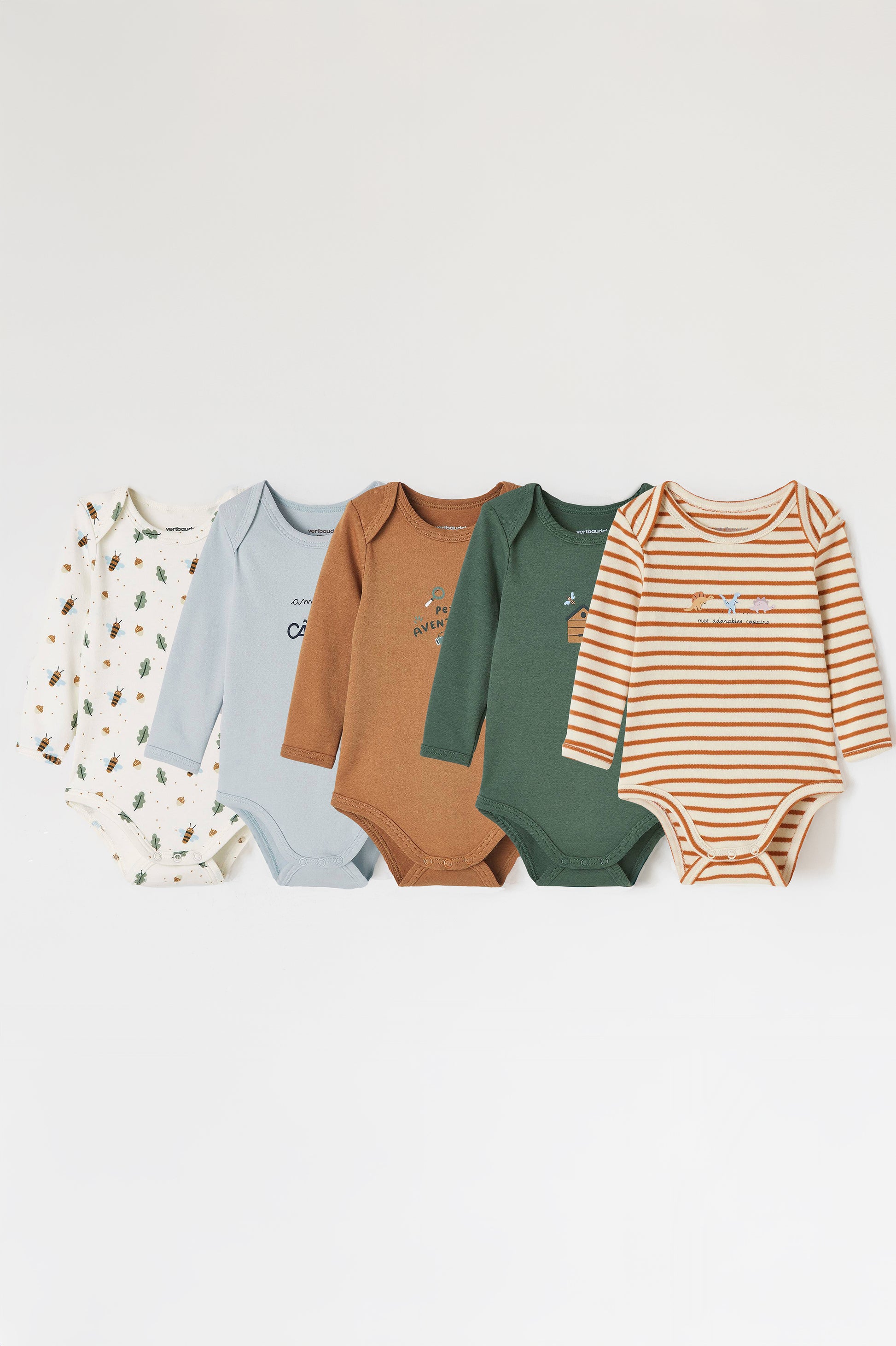Baby romper Bodysuit Unisex pack Cotton