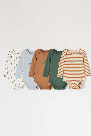 Baby romper Bodysuit Unisex pack Cotton