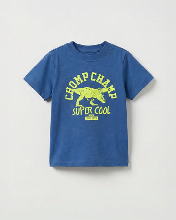 Toddler Cotton T-Shirt | T-Rex Print