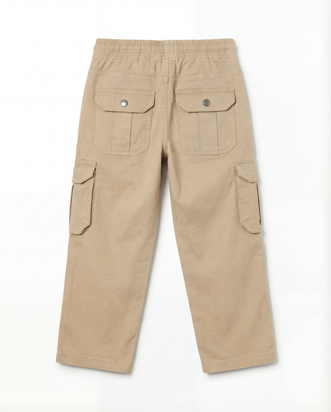 Boy's Premium Straight Cut Twill Cargo Pant | Khaki