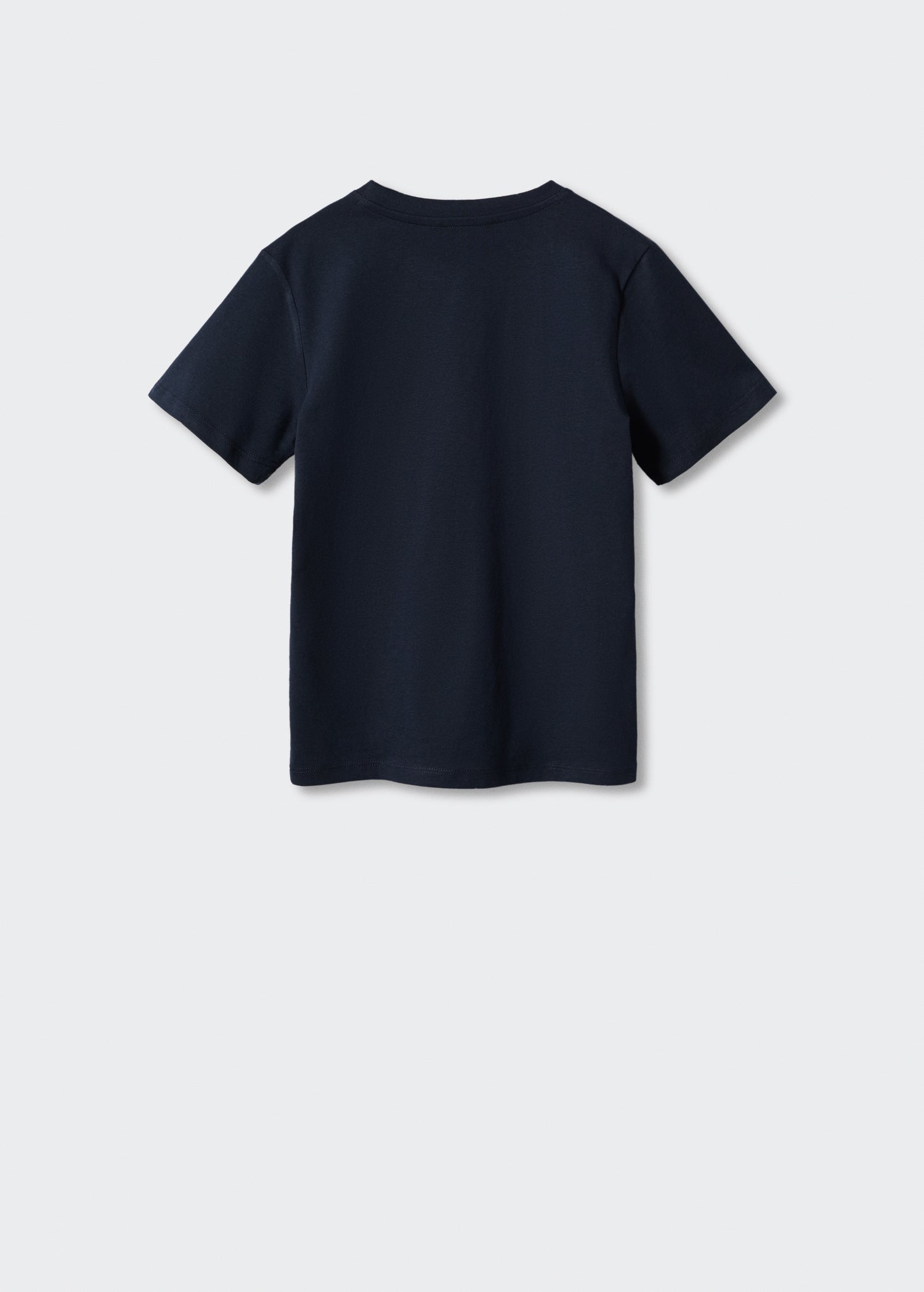 Boy's Half Sleeve Cotton T-Shirt | Navy Blue