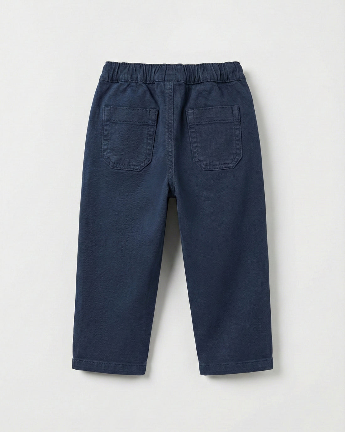 Boy's Navy Blue Twill Pant