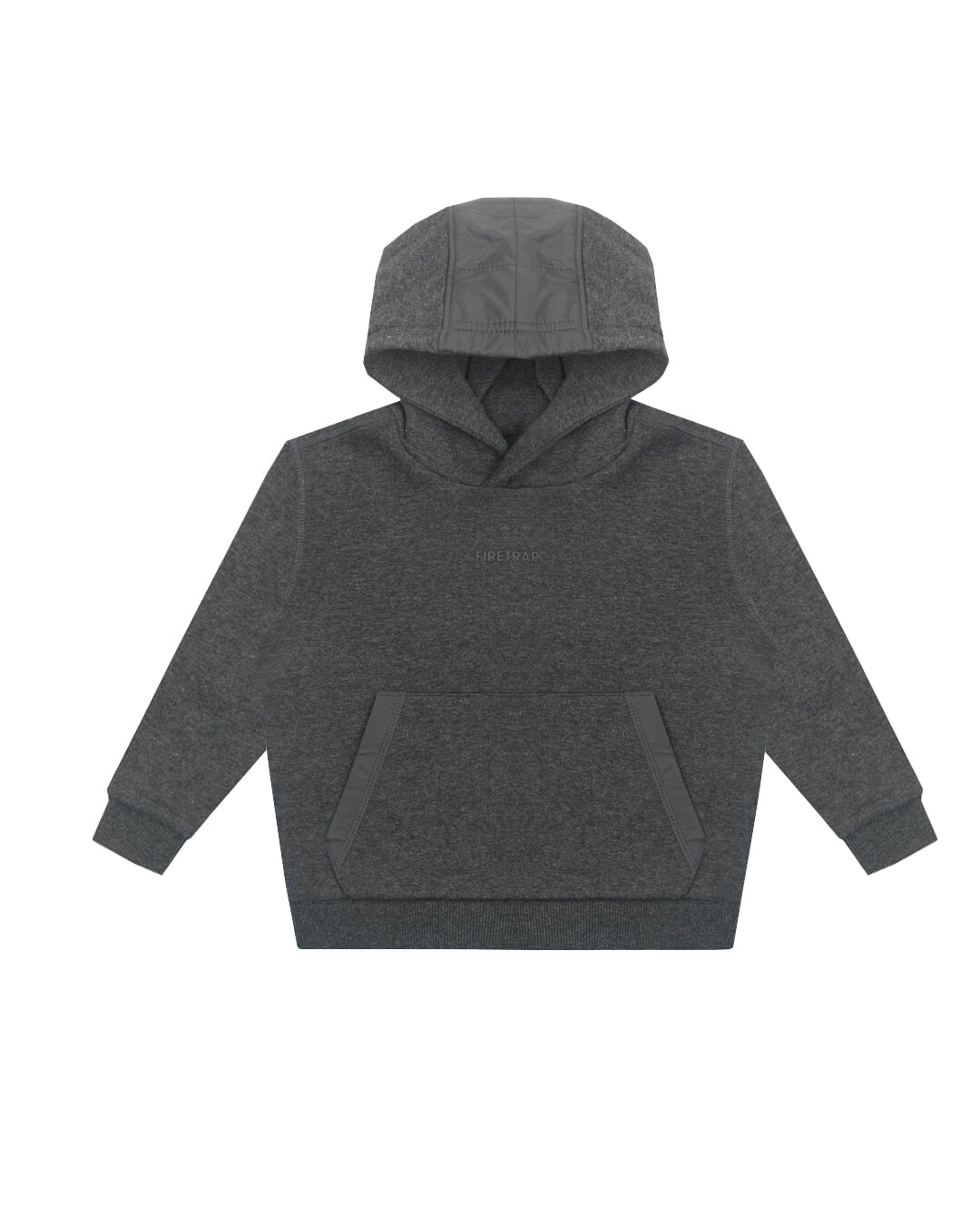 Kid's Pull Over & Zipper Hoodie | Cotton, Fleece, Charcoal, Cuffed Sleeve