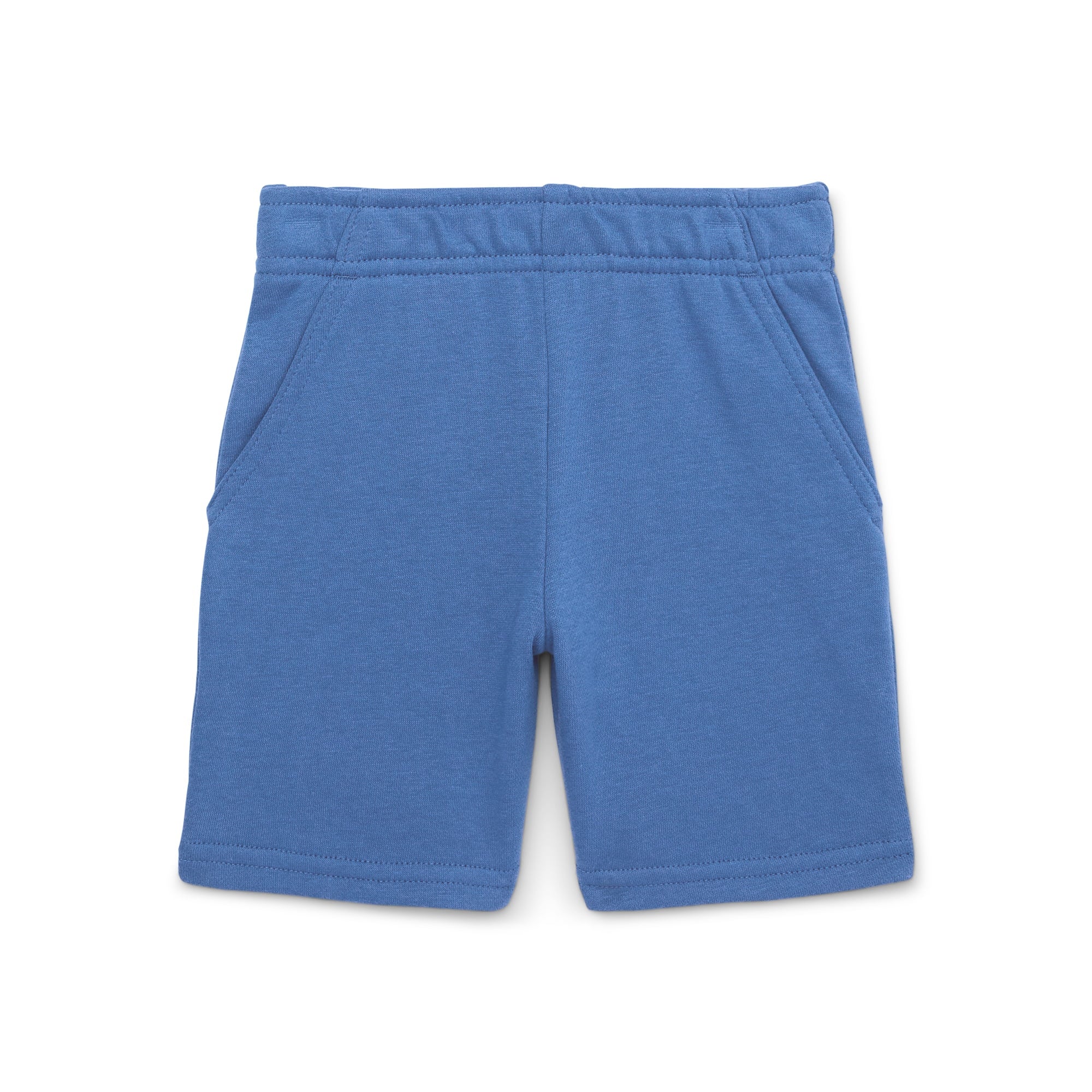 Toddler Boy's Terry Fabric Short Pant | Cotton, Blue