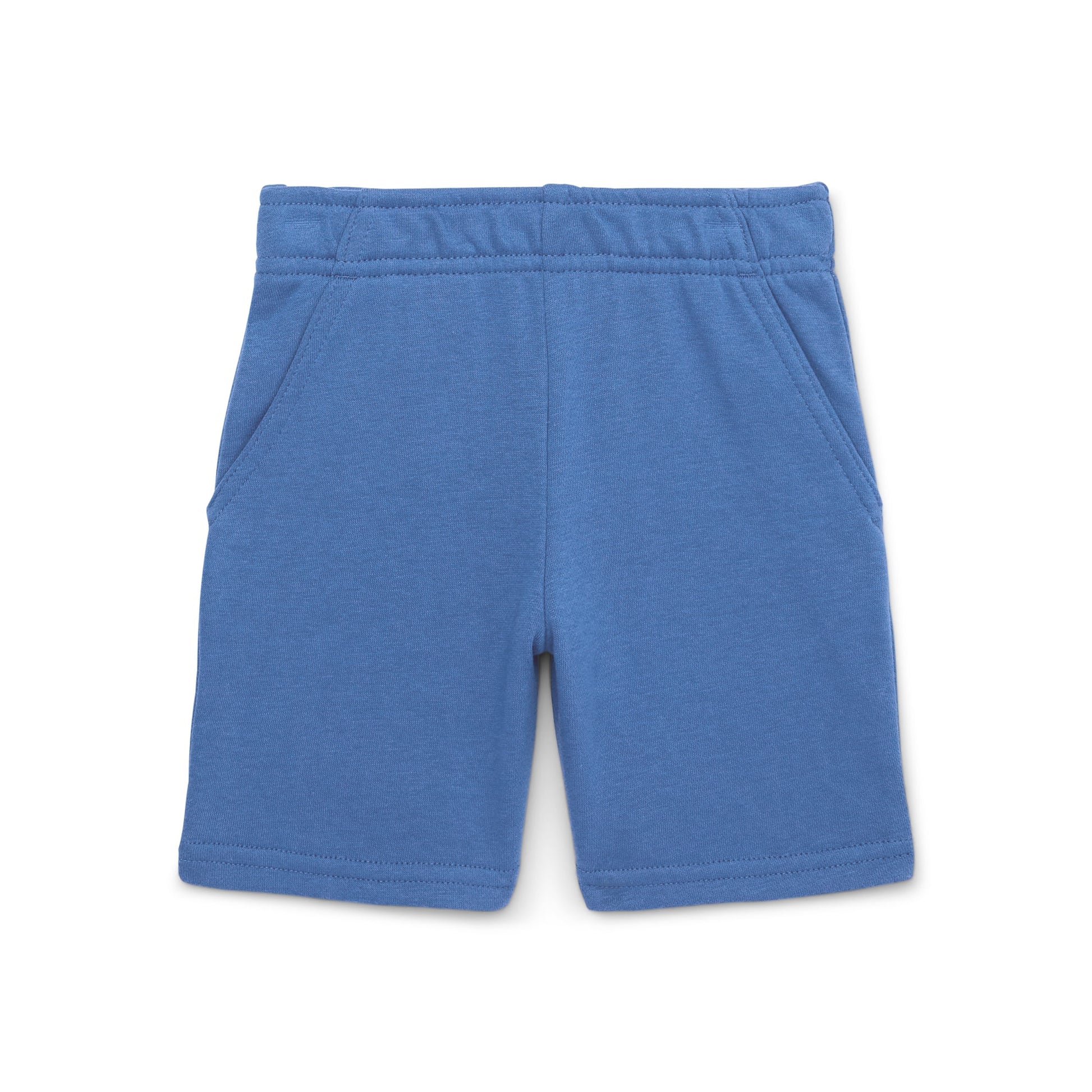 Toddler Boy's Terry Fabric Short Pant | Cotton, Blue