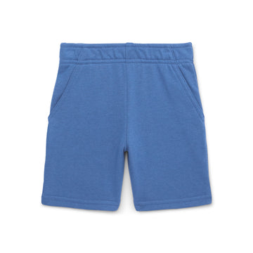 Toddler Boy's Terry Fabric Short Pant | Cotton, Blue