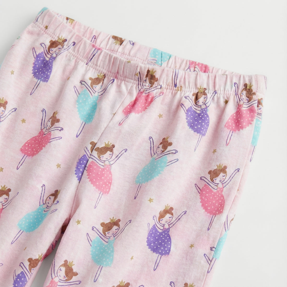 Girl's Pure Cotton Soft Pink Pyjama