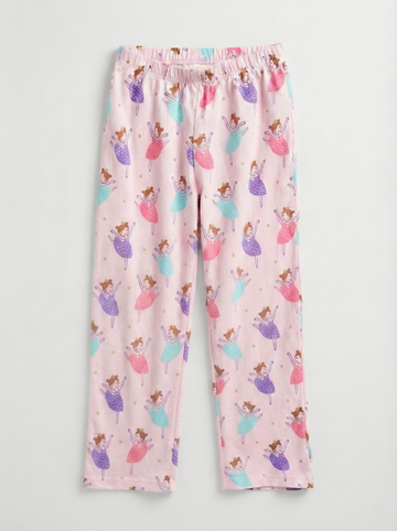 Girl's Pure Cotton Soft Pink Pyjama