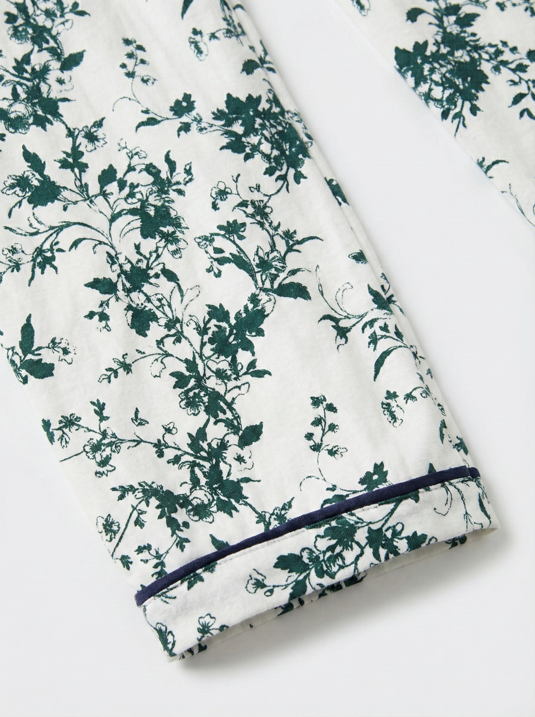 Kid's Cotton Pajama | Leaf Print