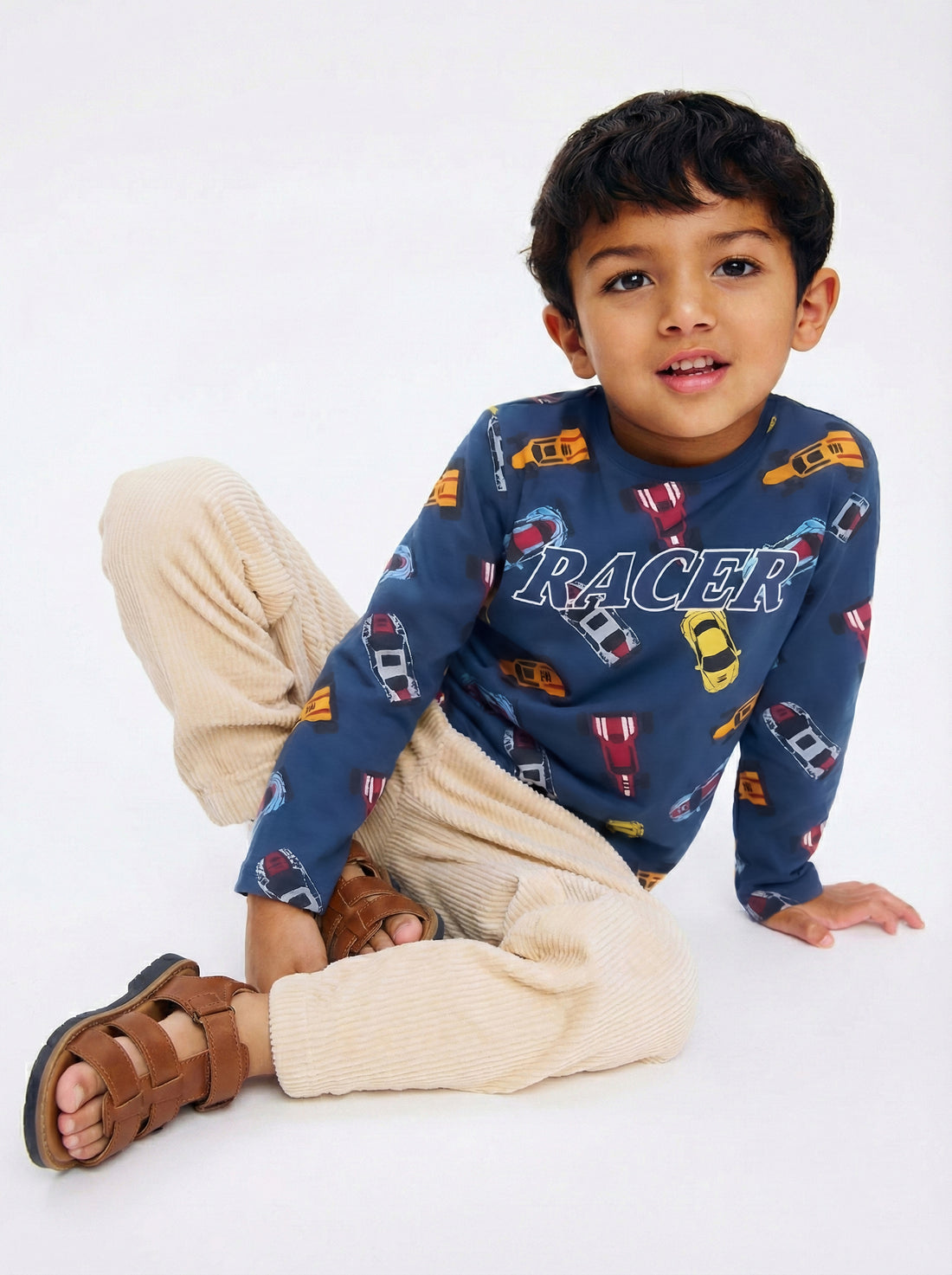 Boy's Long Sleeve T-shirt | Cotton