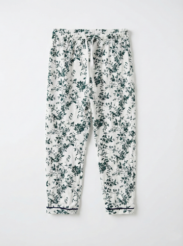 Kid's Cotton Pajama | Leaf Print