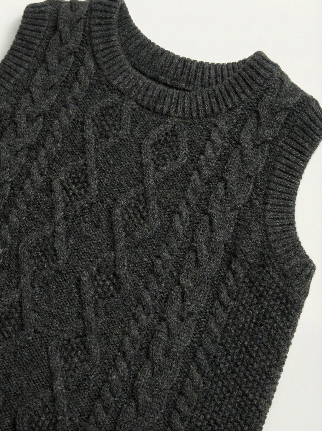 Baby Boy's Cable Knit Vest Top