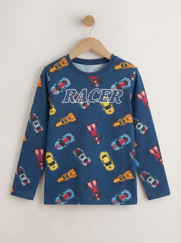 Boy's Long Sleeve T-shirt | Cotton