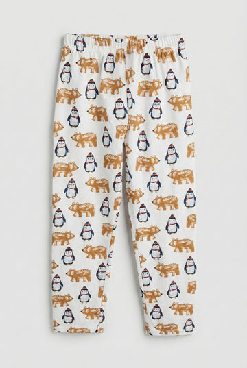Toddler Soft Cotton Winter Theme Pyjama
