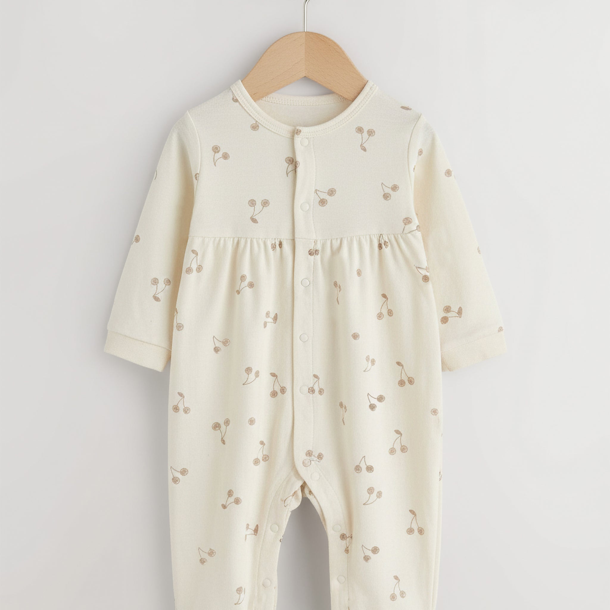 Baby Girl's Romper Dress | Cotton, Beige