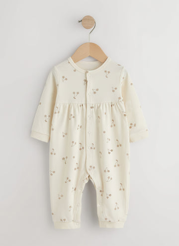 Baby Girl's Romper Dress | Cotton, Beige