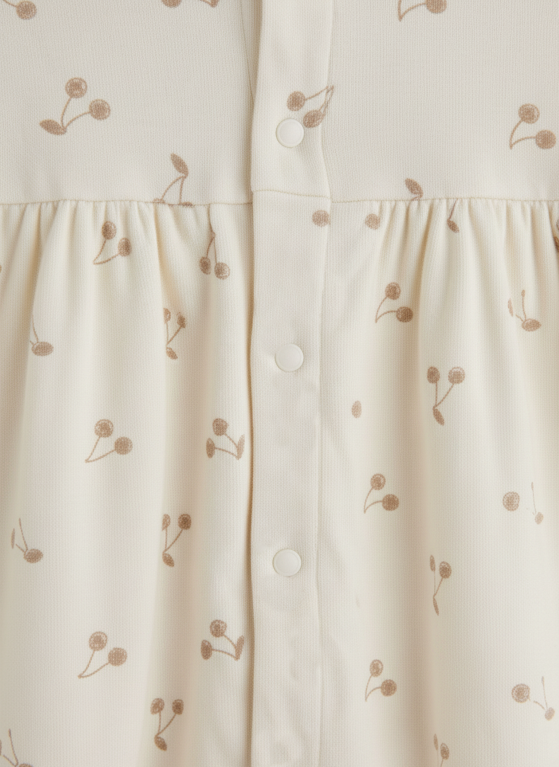 Baby Girl's Romper Dress | Cotton, Beige