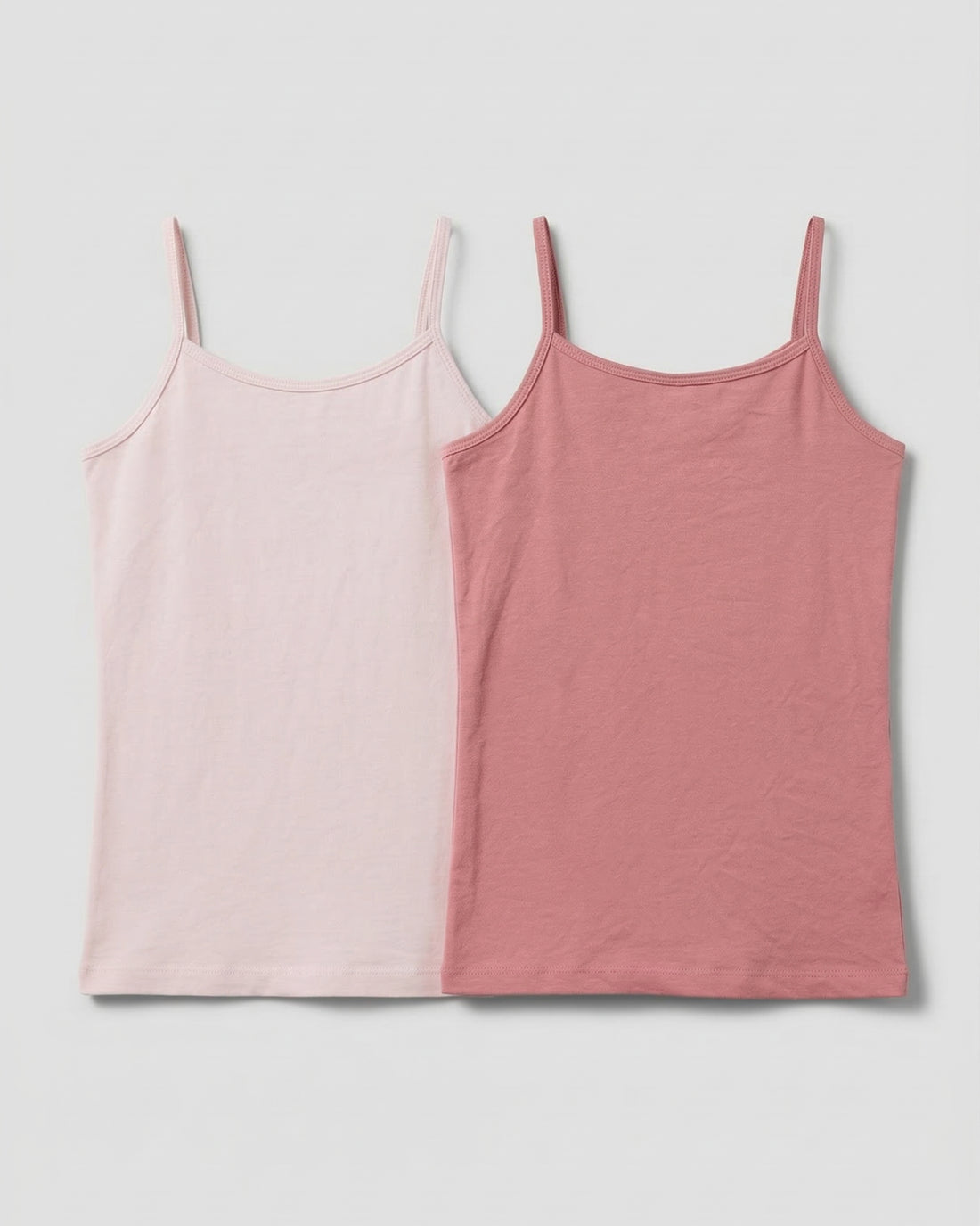 2 - Pack Girl's Cotton Tank Tops