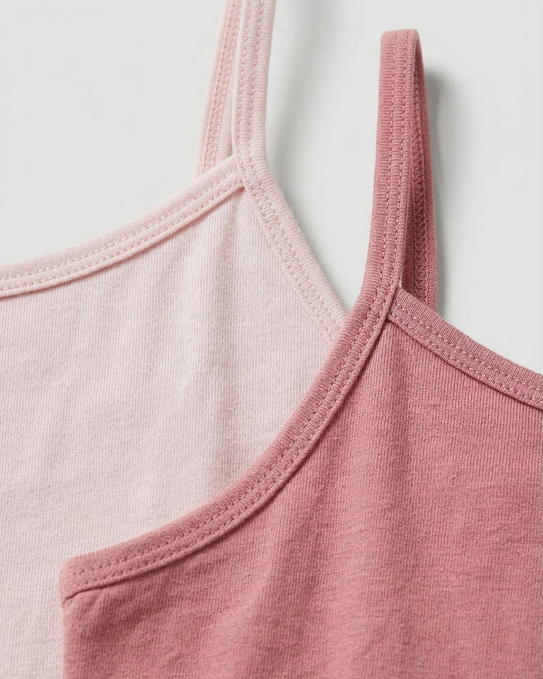 2 - Pack Girl's Cotton Tank Tops