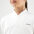 Girls Long Sleeved Thermal T-Shirt - Off-White
