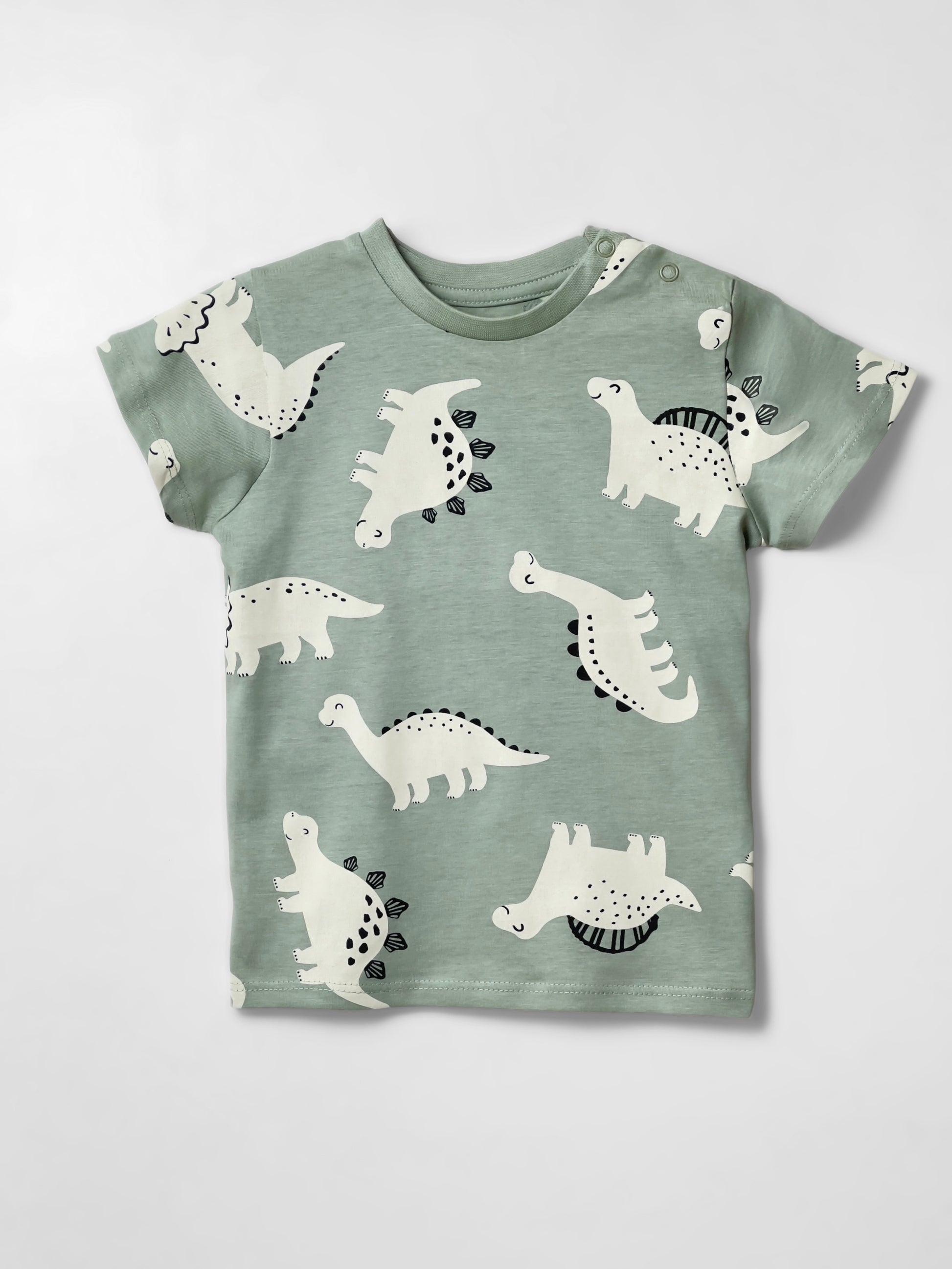 Baby Boy’s Cotton T-Shirt | Dinosaur Print