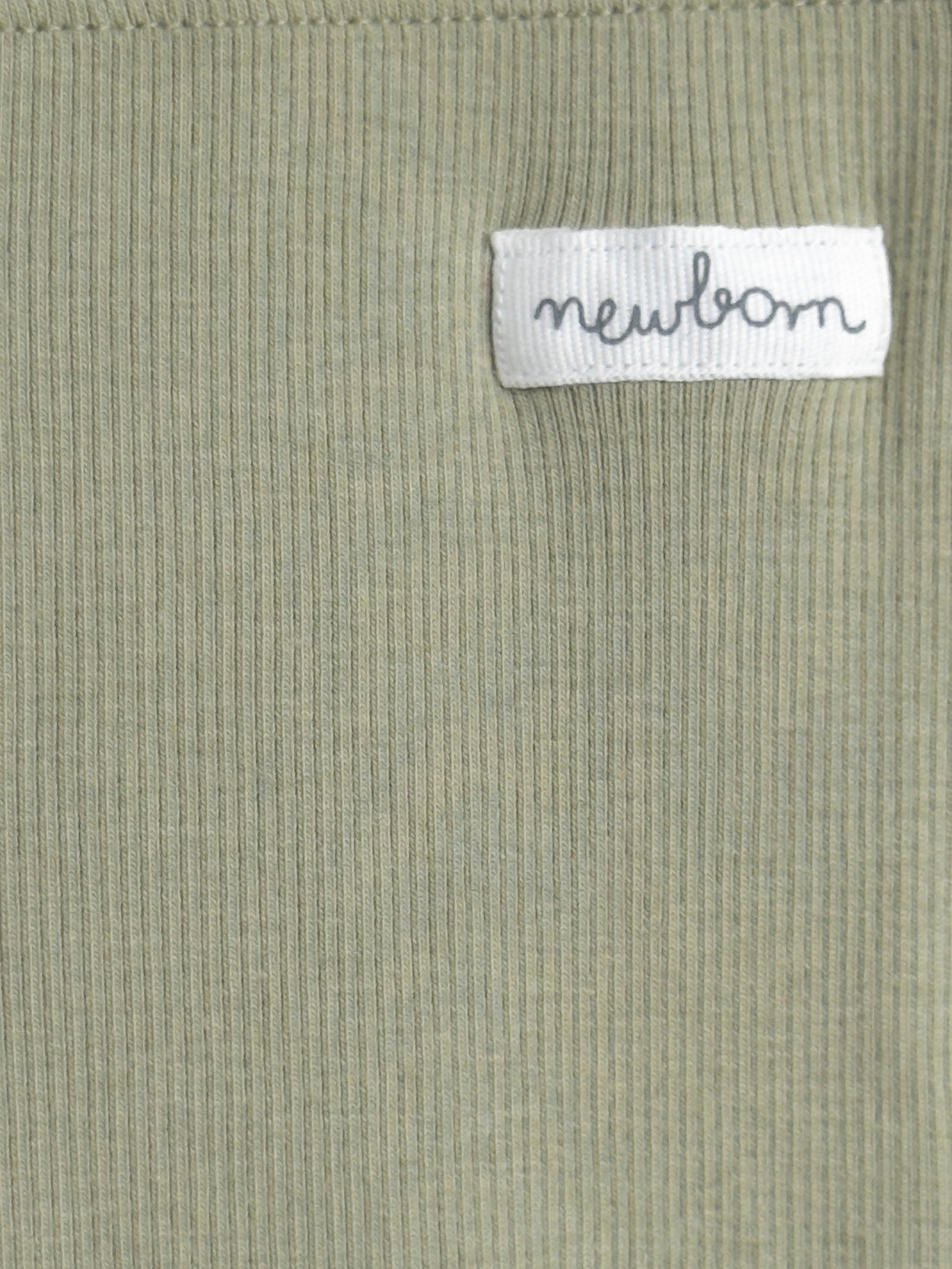 Soft Olive Baby Leggings with Attached Socks