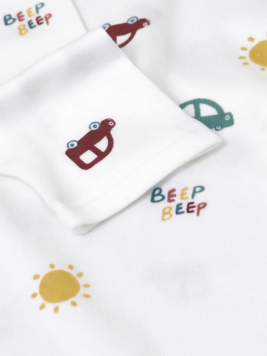 Soft Cotton Baby Romper | White