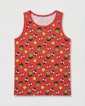 Soft Cotton Kid's Red Tank Top 