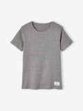 Slim Fitted Ribbed Cotton Boys T-shirt