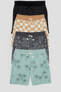 Toddler Baby Boy's Short Pants  Pack | Adjustable waist, Multicolor