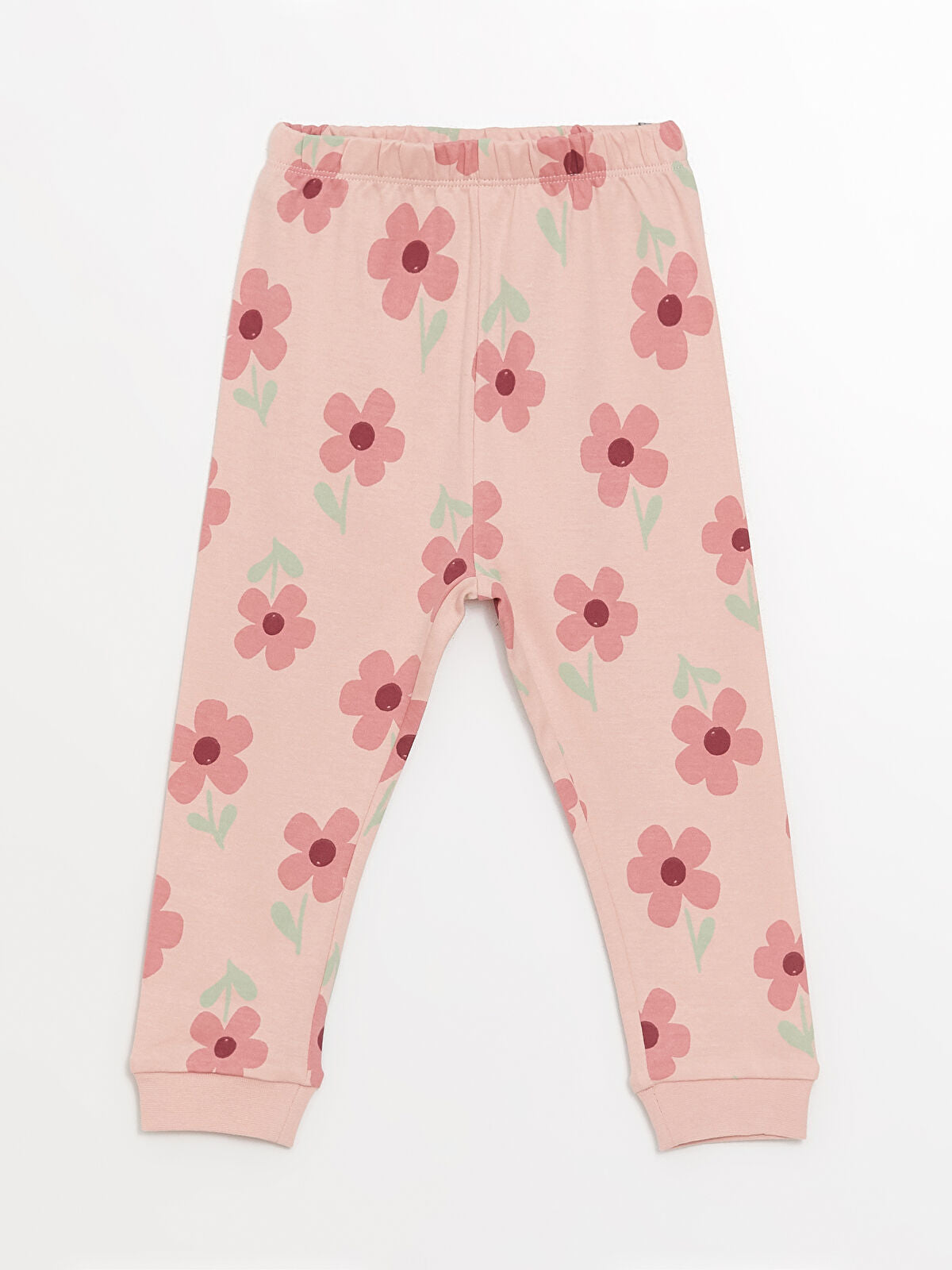 Toddler Baby Girl's Leggings made of Cotton fabric and Floral Print