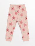Toddler Baby Girl's Leggings made of Cotton fabric and Floral Print