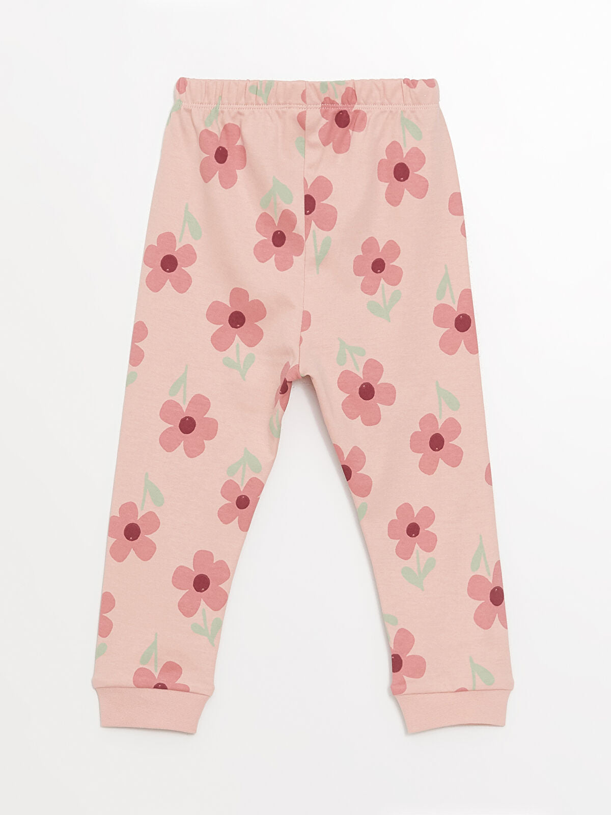 Toddler Baby Girl's Leggings made of Cotton fabric and Floral Print