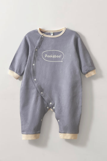 Toddler Baby Rompers | Cotton, Fleece, Front Snap button